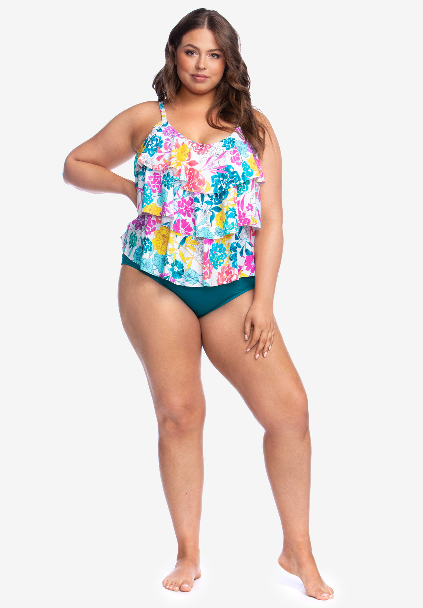 kenneth cole plus size swimwear