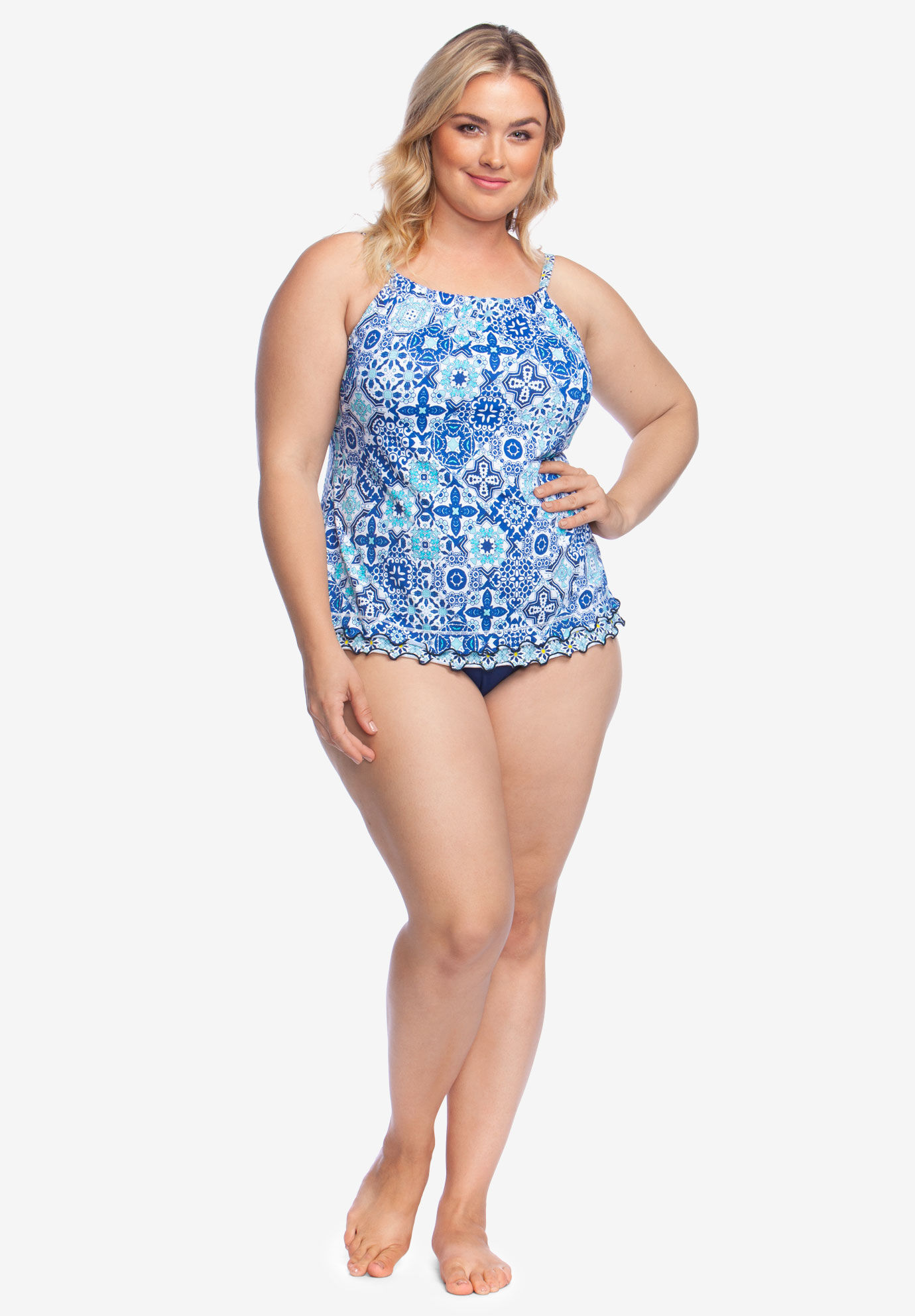 24th and ocean plus size swimwear