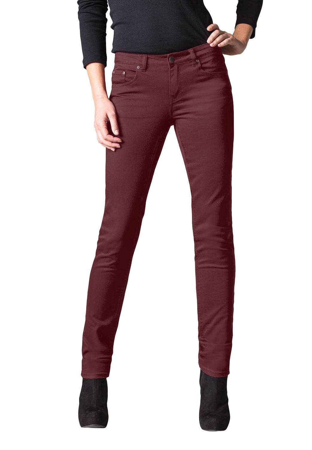 plus size twill pants