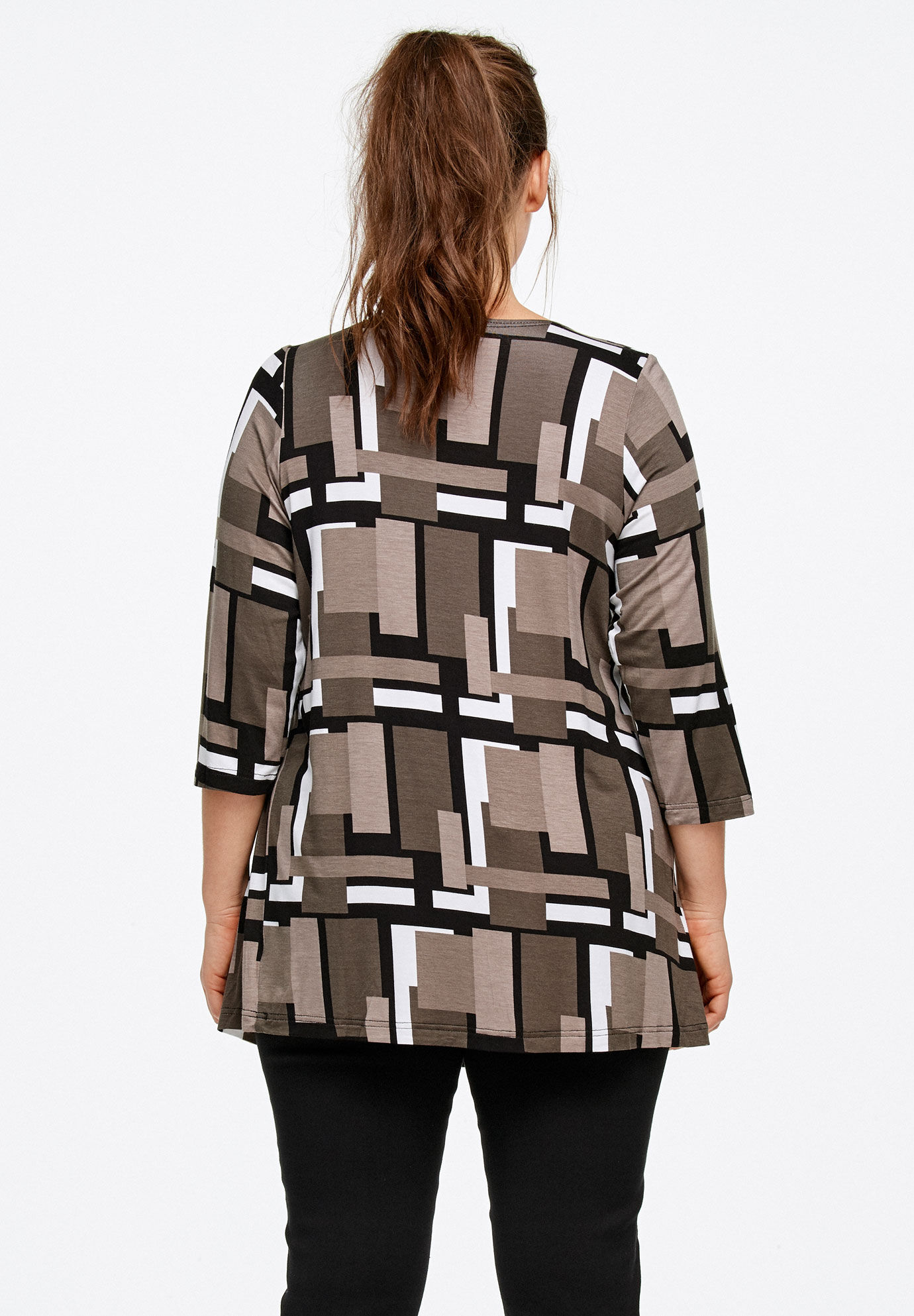 Twisted Knot-Front Tunic | Ellos