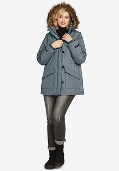 Catherines Women's Plus Size Cozy Velour Jacket - 1X, Gray :  Clothing, Shoes & Jewelry