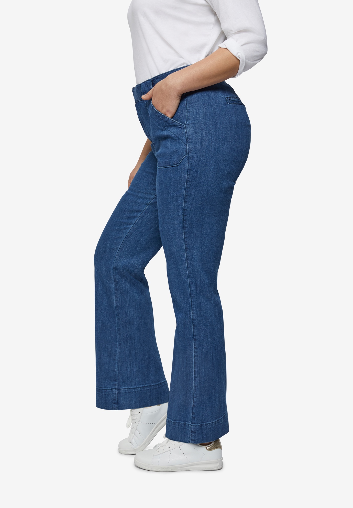 jeans high waist wide leg