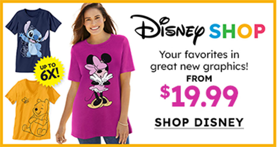 SHOP DISNEY From $19.99